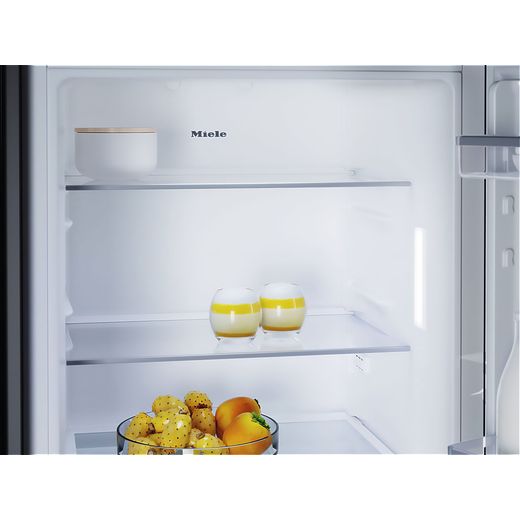 Miele K 7125 E Integrated Upright Fridge - White - Inside shelves shot